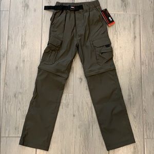 NWT UnionBay Boys 10 12 Convertible Pants Shorts